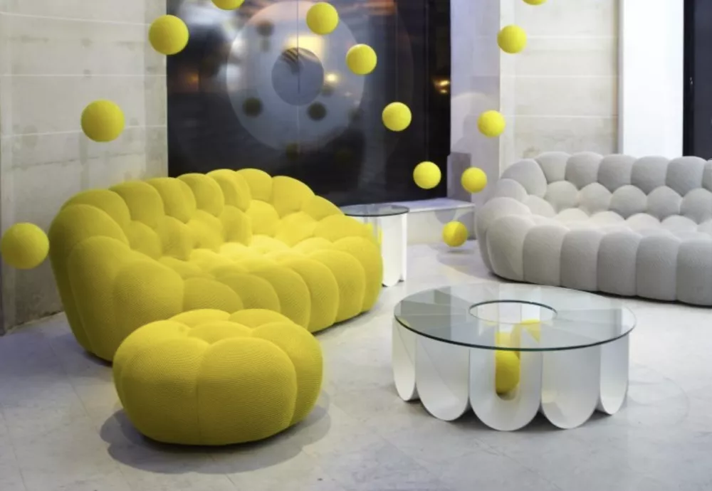 bubble sofa white